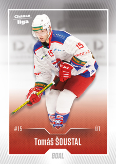 Hokejová karta Tomáš Šoustal Goal S1 2022-23 řadová č. 164