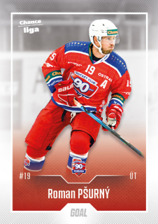 Hokejová karta Roman Pšurný Goal S1 2022-23 řadová č. 166