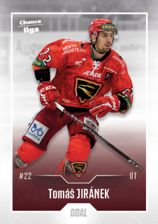 Hokejová karta Tomáš Jiránek Goal S1 2022-23 řadová č. 53