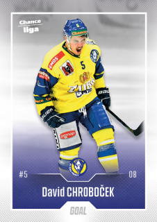 Hokejová karta David Chroboček Goal S1 2022-23 řadová č. 88