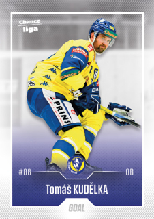 Hokejová karta Tomáš Kudělka Goal S1 2022-23 řadová č. 92