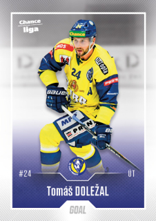 Hokejová karta Tomáš Doležal Goal S1 2022-23 řadová č. 96