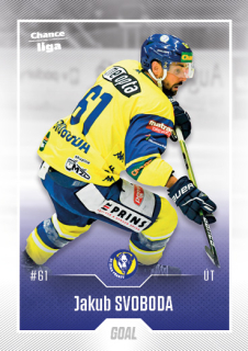 Hokejová karta Jakub Svoboda Goal S1 2022-23 řadová č. 99