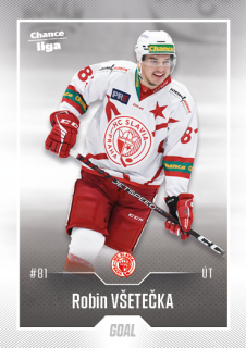 Hokejová karta Robin Všetečka Goal S1 2022-23 řadová č. 112