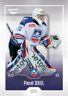 Hokejová karta Pavel Jekel Goal S1 2022-23 řadová č. 73