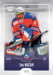 Hokejová karta Jan Mičán Goal S1 2022-23 řadová č. 74