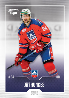 Hokejová karta Jiří Hunkes Goal S1 2022-23 řadová č. 79