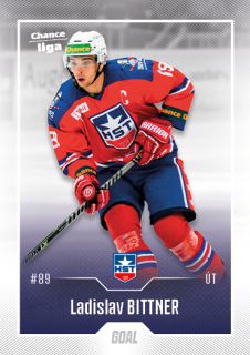 Hokejová karta Ladislav Bittner Goal S1 2022-23 řadová č. 84