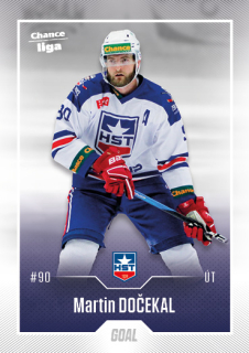 Hokejová karta Martin Dočekal Goal S1 2022-23 řadová č. 85