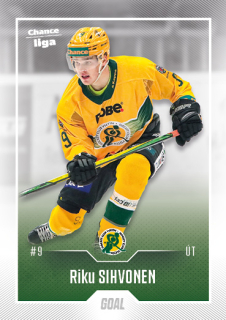 Hokejová karta Riku Sihvonen Goal S1 2022-23 řadová č. 23