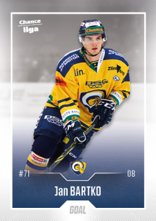 Hokejová karta Jan Bartko Goal S1 2022-23 řadová č. 191