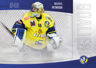 Hokejová karta Michael Petrásek Goal S1 2022-23 Goalies č. 9