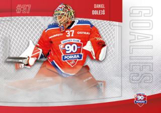 Hokejová karta Daniel Dolejš Goal S1 2022-23 Goalies č. 14