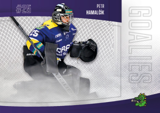 Hokejová karta Petr Hamalčík Goal S1 2022-23 Goalies č. 16