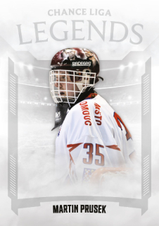 Hokejová karta Martin Prusek Goal S1 2022-23 Legends č. 3