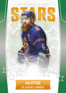 Hokejová karta Jan Výtisk Goal S1 2022-23 Chance liga Stars č. 5