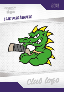 Hokejová karta Draci Pars Šumperk Goal S1 2022-23 logo č. 13
