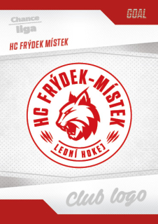 Hokejová karta HC Frýdek Místek Goal S1 2022-23 logo č. 10