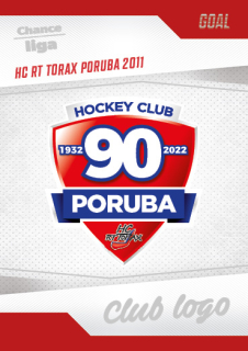 Hokejová karta HC RT Torax Poruba 2011 Goal S1 2022-23 logo č. 12