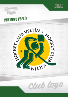Hokejová karta VHK Robe Vsetín Goal S1 2022-23 logo č. 2