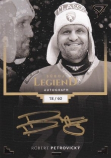 Róbert Petrovický Tipsport Liga Winter Classic Súboj Legiend Autograph 18/60