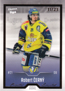 Hokejová karta Robert Černý Goal S1 2022-23 Gold 11/23 č. 89