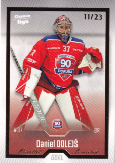 Hokejová karta Daniel Dolejš Goal S1 2022-23 Gold 11/23 č. 158