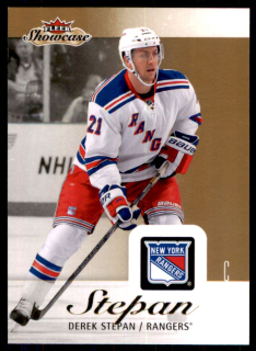 Hokejová karta Derek Stepan Fleer Showcase 2013-14 řadová č.62
