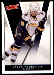 Hokejová karta Jason Pominville Victory 2010-11 řadová č.21