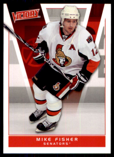 Hokejová karta Mike Fisher Victory 2010-11 řadová č.133