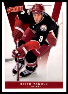 Hokejová karta Keith Yandle Victory 2010-11 řadová č.151