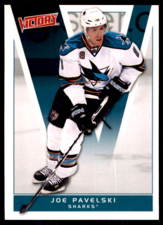 Hokejová karta Joe Pavelski Victory 2010-11 řadová č.163