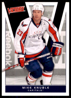 Hokejová karta Mike Knuble Victory 2010-11 řadová č.195