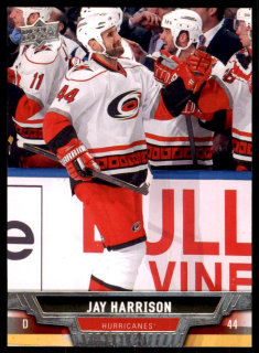 Hokejová karta Jay Harrison UD Series 1 2013-14 řadová č.57