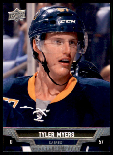 Hokejová karta Tyler Myers UD Series 1 2013-14 řadová č.65