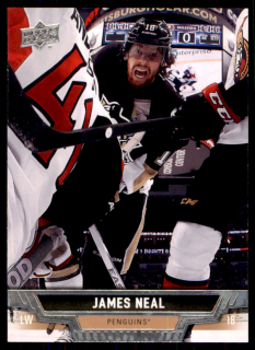 Hokejová karta James Neal UD Series 1 2013-14 řadová č.75