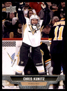 Hokejová karta Chris Kunitz UD Series 1 2013-14 řadová č.78