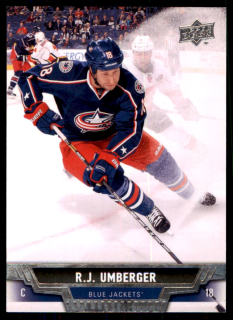 Hokejová karta R.J. Umberger UD Series 1 2013-14 řadová č.94