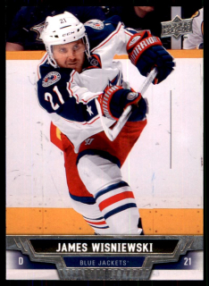 Hokejová karta James Wisniewski UD Series 1 2013-14 řadová č.95