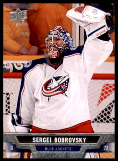 Hokejová karta Sergei Bobrovsky UD Series 1 2013-14 řadová č.99