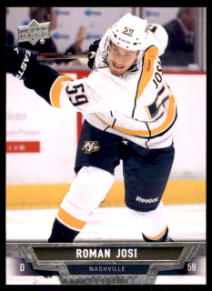 Hokejová karta Roman Josi UD Series 1 2013-14 řadová č.111
