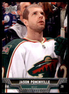 Hokejová karta Jason Pominville UD Series 1 2013-14 řadová č.128