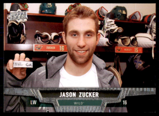 Hokejová karta Jason Zucker UD Series 1 2013-14 řadová č.134