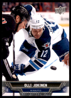 Hokejová karta Olli Jokinen UD Series 1 2013-14 řadová č.146