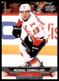 Hokejová karta Michael Cammalleri UD Series 1 2013-14 řadová č.168