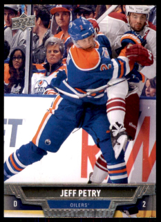 Hokejová karta Jeff Petry UD Series 1 2013-14 řadová č.162
