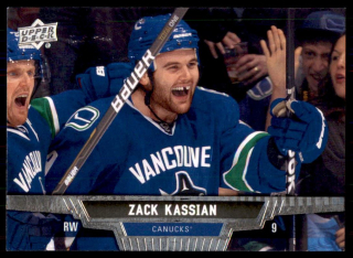 Hokejová karta Zack Kassian UD Series 1 2013-14 řadová č.192
