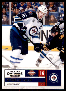 Hokejová karta Andrew Ladd Panini Contenders 2011-12 řadová č.16