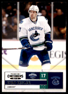Hokejová karta Ryan Kesler Panini Contenders 2011-12 řadová č.17