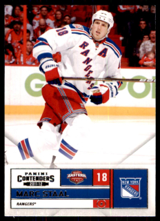 Hokejová karta Marc Staal Panini Contenders 2011-12 řadová č.18